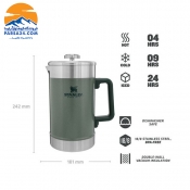 فرنچ پرس دوجداره استنلی Stanley French Press 1.4 