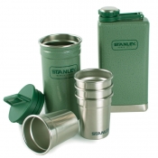 ست قمقمه استنلی مدلADVENTURE STEEL SHOTS AND FLASK GIFT SET