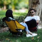 ARIAMAN صندلی تاشو (جمع شو) آریامن آبی