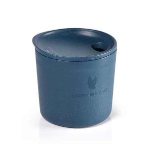 LIGHT MY FARE MyCup´n Lid original BIO لیوان ماگ لایت مای فایر سورمه ای