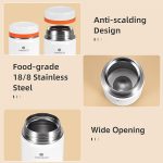فلاسک غذای سانتکو حجم 0.5 لیتر مدل SANTECO KOGE