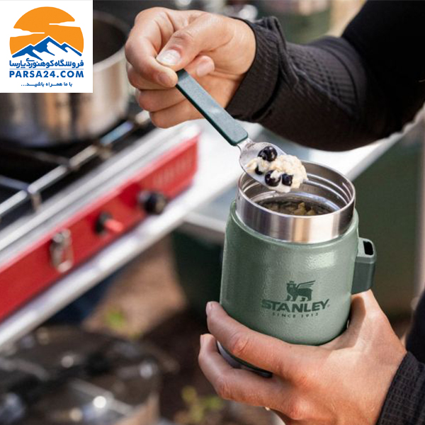فلاسک غذای استنلی سری Classic مدل VACUUM FOOD JAR – حجم 0.4 لیتر