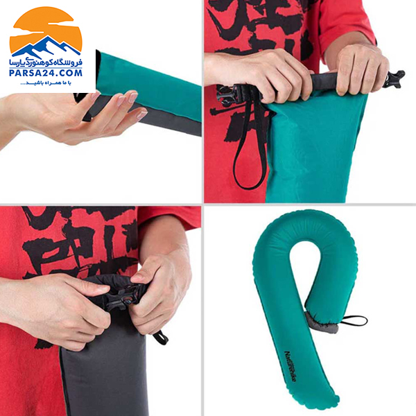 بالش بادی گردنی نیچرهایک مدل U-SHAPED کد NH20T004