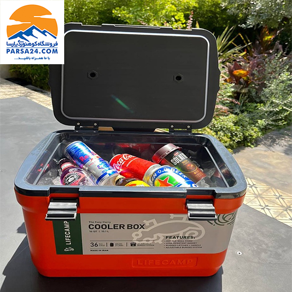 کول باکس 15 لیتر لایف کمپ کد 45840 – LIFE CAMP