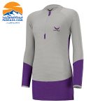 بلوز زنانه نیم‌زیپ SNOW HAWK مدل SN-C2118