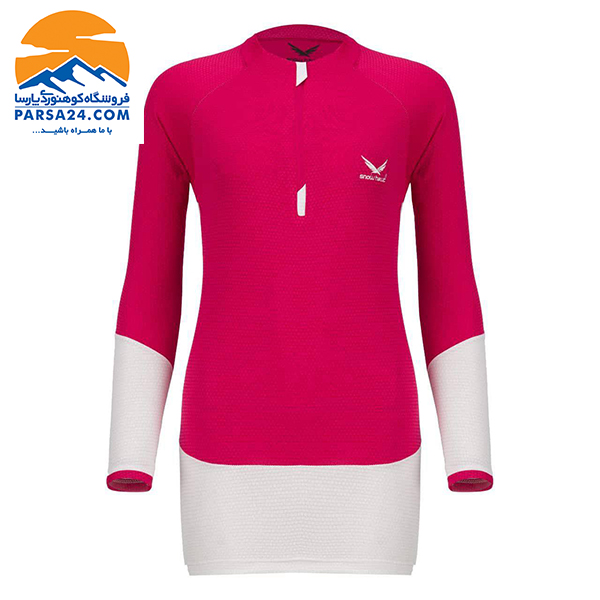 بلوز زنانه نیم‌زیپ SNOW HAWK مدل SN-C2118