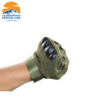 دستکش طرح اوکلی نیم پنجه مدل GL HF 352