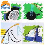 دوش مسافرتی فندکی shower set مدل Automobile