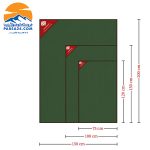 زیرانداز چادر آریامن Ariaman سایز 100 × 150