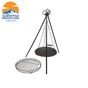 ساج و سه پایه سرخپوستی ساج وک Sajwok