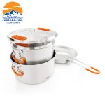 ست جی اس آی 2 قابلمه 1 تابه استیل base camper medium