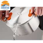 ست جی اس آی 2 قابلمه 1 تابه استیل base camper medium