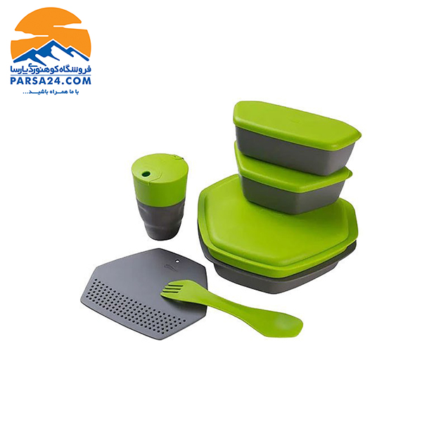 ست ظروف 8 تکه کرویت مدل CRIVIT