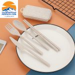 ست قاشق، چنگال، کارد و چاپستیک گیاهی بلک دیر Black Dear