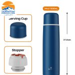 فلاسک سانتکو مدل VISEU حجم 1 لیتر