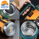 فلاسک غذای استیل DI WANG XIN حجم 620ml