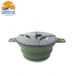 قابلمه سیلیکونی تاشو حجم 2.5 لیتر مدل CP-9011