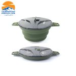 قابلمه سیلیکونی تاشو حجم 2.5 لیتر مدل CP-9011