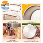 لیوان استیل پریموس مدل Folding Handle 304