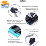 میز کینگ هایک آلومینیومی hk008