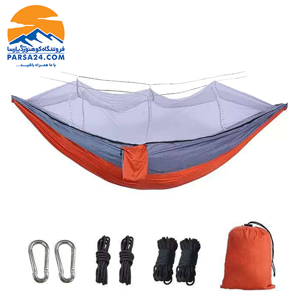 ننو شمعی دو نفره پشه‌بنددار مدل 210T