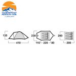 چادر هاسکی Husky مدل Bizon 3 Classic