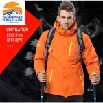 کاپشن دوپوش طرح جک ولف‌اسکین Jack Wolfskin مدل JK03
