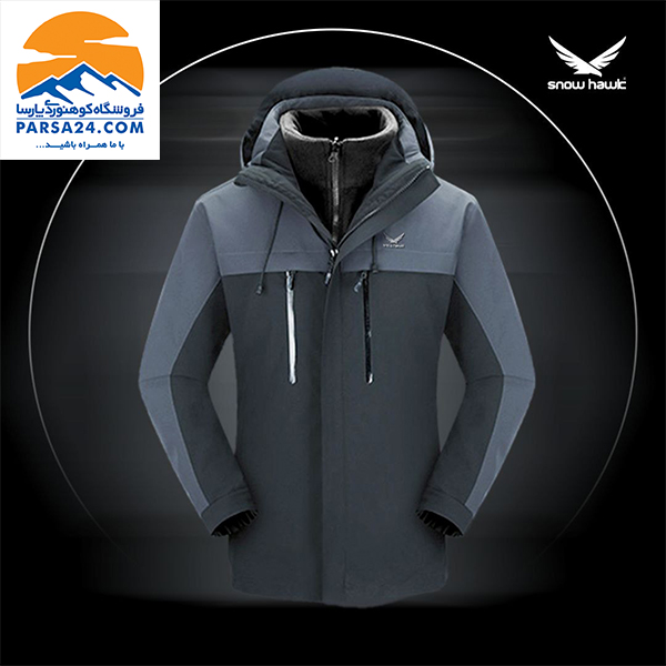 کاپشن دوپوش پلار اسنوهاک SNOWHAWK کد 79817