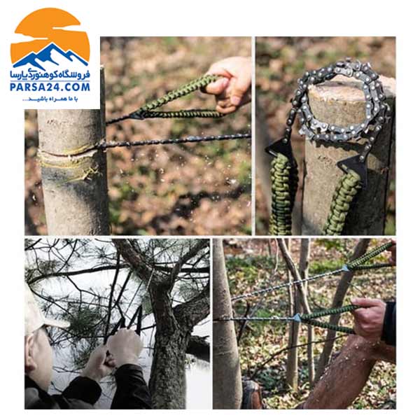 اره زنجیری تاشو کمپینگ مدل 65cm