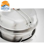 ظروف جی اس آی سفری ٨ نفره GSI مدل Glacier Stainless Troop Cookset