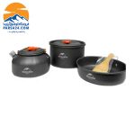 ست ظروف پخت‌وپز نیچرهایک مدل camping 4-in-1